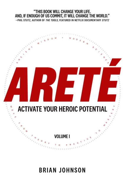 Book cover of: Arete: Activate Your Heroic Potential. By: Brian Johnson