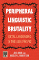 Book cover of: Peripheral Linguistic Brutality