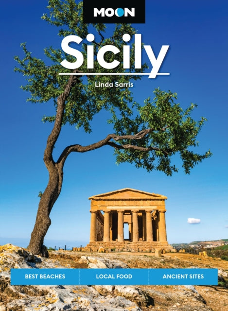 Book cover of: Moon Sicily. By: Linda Sarris