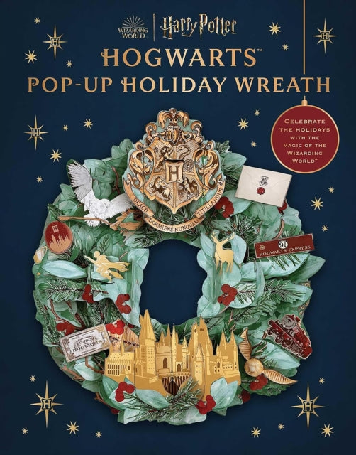 Book cover of: Harry Potter Pop-Up Holiday Wreath. By: Insight Insight Editions