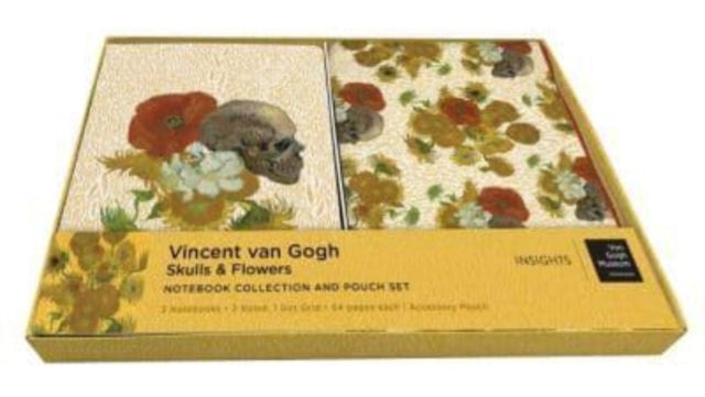 Van Gogh Skulls and Flowers Sewn Notebook Collection and Pouch Set 9798886631821 Insights