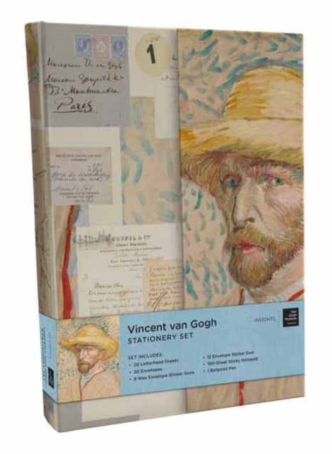 Book cover of: Van Gogh Letters Stationery Set. By: Insight Insight Editions