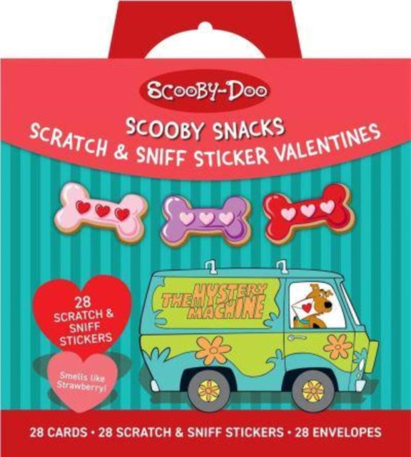 Book cover of: Scooby-Doo: Scooby Snacks Scratch & Sniff Sticker Valentines