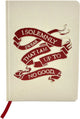 Book cover of: Harry Potter: Marauder's Map Glow in the Dark Journal