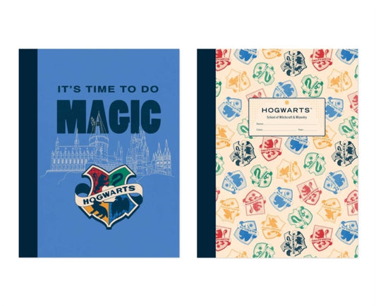 Harry Potter: Hogwarts Composition Notebook Set (Set of 2) 9798886639537 Insight Insight Editions