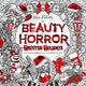 Book cover of: Beauty of Horror: Haunted Holidays Coloring Book. By: Alan Robert