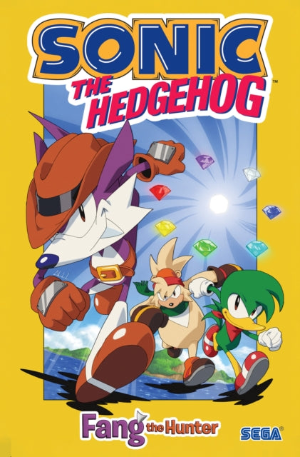 Book cover of: Sonic the Hedgehog: Fang the Hunter. By: Ian Flynn
