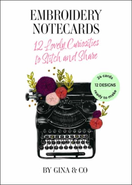 Book cover of: Embroidery Notecards