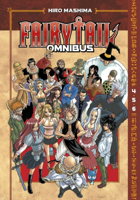Book cover of: Fairy Tail Omnibus 2 (Vol. 4-6). By: Hiro Mashima