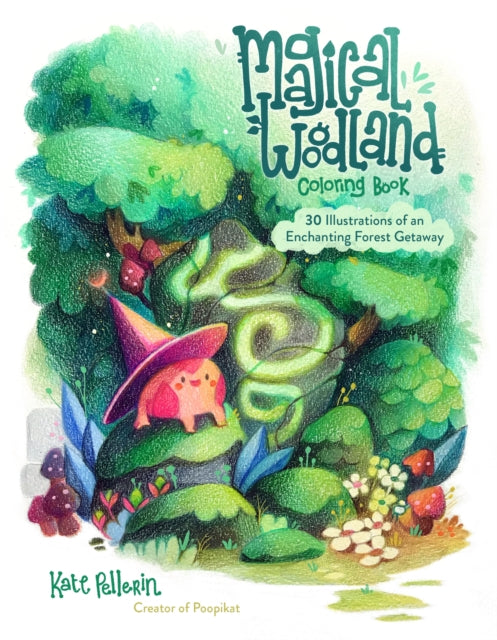 Book cover of: Magical Woodland Coloring Book
