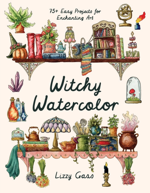 Book cover of: Witchy Watercolor