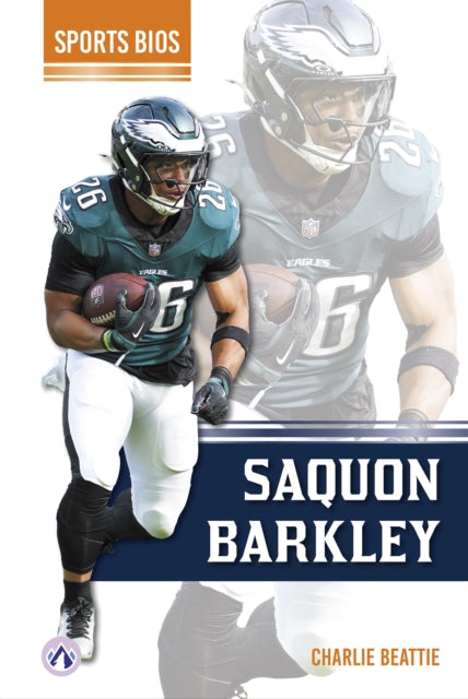 Book cover of: Saquon Barkley. By: Charlie Beattie