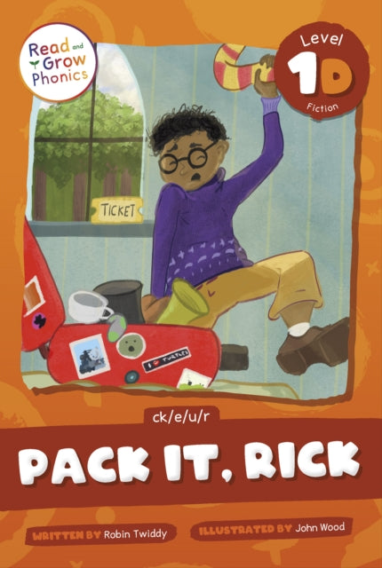 Book cover of: Pack It, Rick. By: Robin Twiddy