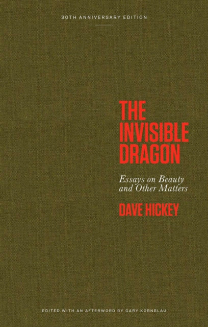 Book cover of: Invisible Dragon. By: Dave Hickey
